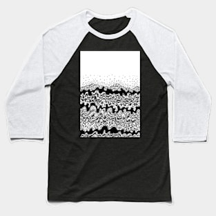 Abstract waves Baseball T-Shirt